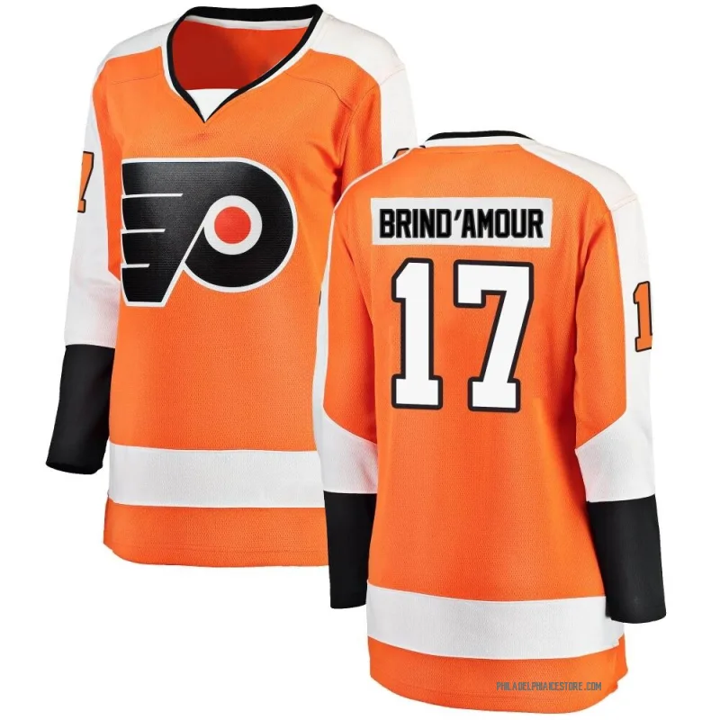 Orange Women's Rod Brind'amour Philadelphia Flyers Breakaway Rod Brind'Amour Home Jersey