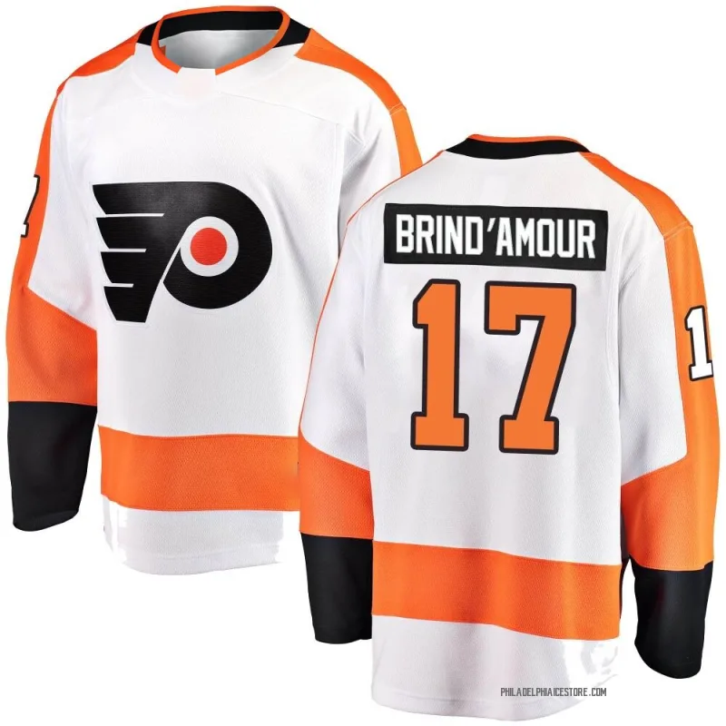 White Men's Rod Brind'amour Philadelphia Flyers Breakaway Rod Brind'Amour Away Jersey